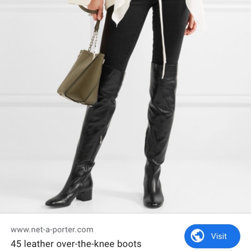 Gianvito rossi over the knee boots size 39